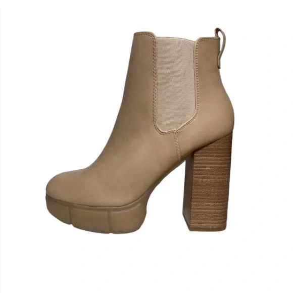 Soda booties solid heel - Picture 4 of 10